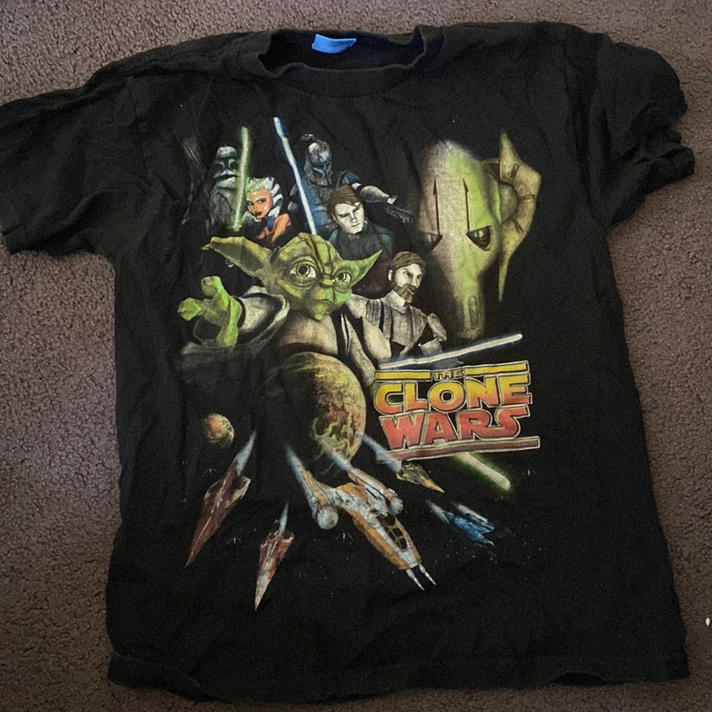 Star Wars: the clone wars t-shirt